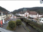 Archived image Webcam St Blasien Menzenschwand: main street 13:00