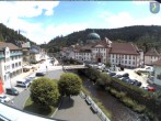 Archived image Webcam St Blasien Menzenschwand: main street 13:00