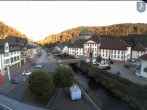 Archived image Webcam St Blasien Menzenschwand: main street 19:00