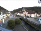 Archiv Foto Webcam St Blasien Menzenschwand: Hauptstraße 19:00