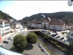Archived image Webcam St Blasien Menzenschwand: main street 13:00