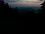 Archived image Webcam Großer Inselsberg, Thuringian Forest 03:00