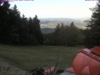 Archived image Webcam Großer Inselsberg, Thuringian Forest 13:00
