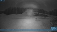 Archiv Foto Webcam Lanklift am Bödele 23:00
