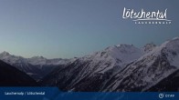 Archiv Foto Webcam Bergstation Wiler-Lauchernalp, Lötschental 07:00