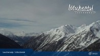 Archived image Webcam top station Wiler-Lauchernalp, Lötschen valley 08:00