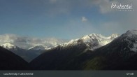 Archived image Webcam top station Wiler-Lauchernalp, Lötschen valley 07:00
