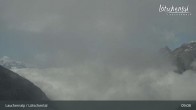 Archiv Foto Webcam Bergstation Wiler-Lauchernalp, Lötschental 08:00