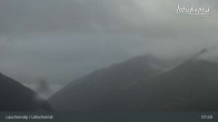 Archived image Webcam top station Wiler-Lauchernalp, Lötschen valley 07:00