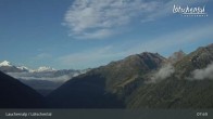 Archiv Foto Webcam Bergstation Wiler-Lauchernalp, Lötschental 07:00