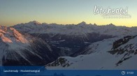 Archiv Foto Webcam Bergstation Gandegg-Hockenhorngrat, Lauchernalp 02:00