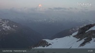 Archiv Foto Webcam Bergstation Gandegg-Hockenhorngrat, Lauchernalp 02:00