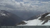 Archiv Foto Webcam Bergstation Gandegg-Hockenhorngrat, Lauchernalp 12:00