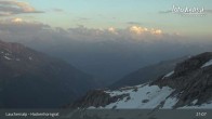 Archiv Foto Webcam Bergstation Gandegg-Hockenhorngrat, Lauchernalp 02:00