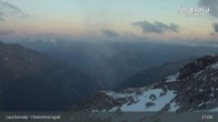 Archiv Foto Webcam Bergstation Gandegg-Hockenhorngrat, Lauchernalp 02:00