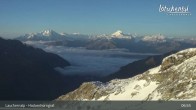 Archiv Foto Webcam Bergstation Gandegg-Hockenhorngrat, Lauchernalp 06:00