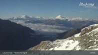 Archiv Foto Webcam Bergstation Gandegg-Hockenhorngrat, Lauchernalp 07:00