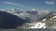 Archiv Foto Webcam Bergstation Gandegg-Hockenhorngrat, Lauchernalp 08:00