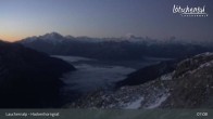 Archiv Foto Webcam Bergstation Gandegg-Hockenhorngrat, Lauchernalp 06:00