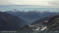Archiv Foto Webcam Bergstation Gandegg-Hockenhorngrat, Lauchernalp 12:00