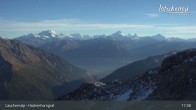 Archiv Foto Webcam Bergstation Gandegg-Hockenhorngrat, Lauchernalp 16:00