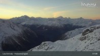 Archiv Foto Webcam Bergstation Gandegg-Hockenhorngrat, Lauchernalp 02:00