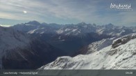 Archiv Foto Webcam Bergstation Gandegg-Hockenhorngrat, Lauchernalp 04:00