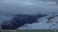 Archiv Foto Webcam Bergstation Gandegg-Hockenhorngrat, Lauchernalp 07:00