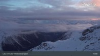 Archiv Foto Webcam Bergstation Gandegg-Hockenhorngrat, Lauchernalp 02:00