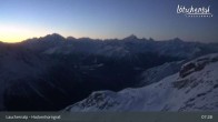 Archiv Foto Webcam Bergstation Gandegg-Hockenhorngrat, Lauchernalp 06:00