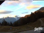 Archiv Foto Webcam Restaurant Moosalp, Bürchen 05:00