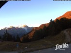 Archiv Foto Webcam Restaurant Moosalp, Bürchen 05:00