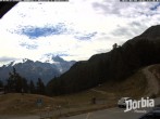 Archiv Foto Webcam Restaurant Moosalp, Bürchen 11:00