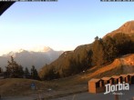 Archiv Foto Webcam Restaurant Moosalp, Bürchen 06:00