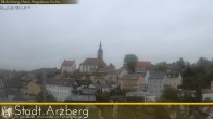 Archiv Foto Webcam Arzberg und die Maria Magdalena Kirche (Fichtelgebirge) 05:00