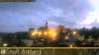 Archiv Foto Webcam Arzberg und die Maria Magdalena Kirche (Fichtelgebirge) 03:00
