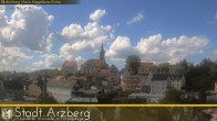 Archiv Foto Webcam Arzberg und die Maria Magdalena Kirche (Fichtelgebirge) 15:00