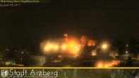 Archiv Foto Webcam Arzberg und die Maria Magdalena Kirche (Fichtelgebirge) 01:00