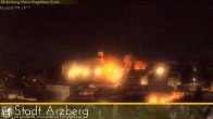 Archiv Foto Webcam Arzberg und die Maria Magdalena Kirche (Fichtelgebirge) 03:00