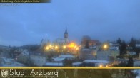 Archiv Foto Webcam Arzberg und die Maria Magdalena Kirche (Fichtelgebirge) 06:00