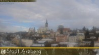 Archiv Foto Webcam Arzberg und die Maria Magdalena Kirche (Fichtelgebirge) 09:00