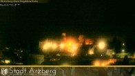 Archiv Foto Webcam Arzberg und die Maria Magdalena Kirche (Fichtelgebirge) 23:00