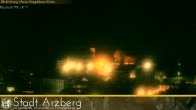 Archiv Foto Webcam Arzberg und die Maria Magdalena Kirche (Fichtelgebirge) 01:00