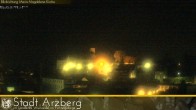 Archiv Foto Webcam Arzberg und die Maria Magdalena Kirche (Fichtelgebirge) 03:00