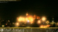 Archived image Webcam Arzberg and the Maria Magdalena Church (Fichtelgebirge) 17:00