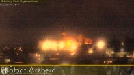 Archiv Foto Webcam Arzberg und die Maria Magdalena Kirche (Fichtelgebirge) 05:00