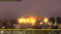 Archiv Foto Webcam Arzberg und die Maria Magdalena Kirche (Fichtelgebirge) 06:00