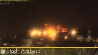 Archiv Foto Webcam Arzberg und die Maria Magdalena Kirche (Fichtelgebirge) 03:00