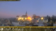 Archiv Foto Webcam Arzberg und die Maria Magdalena Kirche (Fichtelgebirge) 05:00