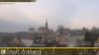 Archiv Foto Webcam Arzberg und die Maria Magdalena Kirche (Fichtelgebirge) 15:00